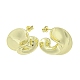 Rack Plating Brass Twist Stud Earrings EJEW-Z035-05G-2