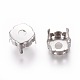 201 Stainless Steel Sew on Prong Settings X-STAS-L229-03B-2