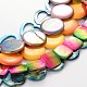Chapelets de perles de coquillage naturel BSHE-X0004-1