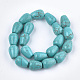 Natural Howlite Beads Strands TURQ-T003-12-2