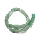 Verde naturale perline avventurina fili G-M420-G02-01-3