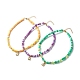 Halskette mit Bärenanhänger für Teenager-Mädchen NJEW-JN03704-1