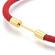Cotton Twisted Cord Bracelet Making MAK-E665-10A-2