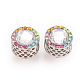Alloy Rhinestone European Beads X-MPDL-S065-28-1