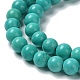 Chapelets de perles en howlite naturelle G-E604-B01-5
