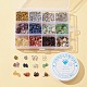Kit per la creazione di collane con braccialetti di pietre preziose fai da te DIY-FS0003-48-1