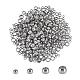 UNICRAFTALE 4 Sizes about 400pcs Crimp Beads 304 Stainless Steel Crimp Beads Covers Beads End Tip Metal Bead Covers Crimps for Jewelry DIY Making Stainless Steel Color STAS-UN0011-78P-1