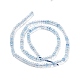 Natürliche Aquamarin Perle Stränge G-H278-01-3