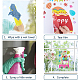 Easter Theme PVC Wall Stickers DIY-WH0449-66-6