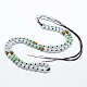 Natural Myanmar Jade/Burmese Jade Beads Necklaces NJEW-F202-A07-1