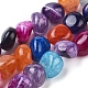 Chapelets de perles d'agate naturelle G-L560-L02-1