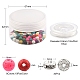 Kit de fabrication de bracelet de pierres précieuses d'huile essentielle de bricolage DIY-YW0005-96-4