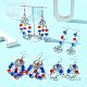 Комплекты для изготовления сережек DIY-FS0009-66-8