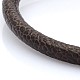 Snake Print PU Leather Bracelets BJEW-E217-01G-2