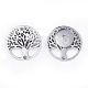 Stainless Steel Pendants Necklaces and Stud Earrings Jewelry Sets SJEW-JS01027-11