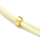 Nylon el collar cuerdas AJEW-P116-03G-02-3