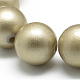 Perles acryliques opaques peintes à la bombe ACRP-Q024-20mm-G10-2