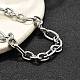 Браслеты из нержавеющей стали 304 figaro chains для мужчин и женщин BJEW-R021-07P-3