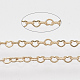 Паяные латунные сердечные цепи X-CHC-T008-03LG-1