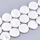 Shell Pearl Beads Strands SSHEL-T007-22G-1