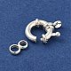 925 Sterling Silver Spring Ring Clasps STER-A007-23A-2