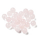 Cuentas de esfera de cuarzo rosa natural G-P520-23-1
