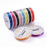 Elastic Crystal Thread, Jewelry Beading Cords, For Stretch Bracelet Making, Mixed Color, 0.8mm, about 10.93 yards(10m)/roll