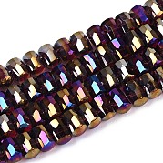 Гальванизируйте прозрачное стекло бисер нитей EGLA-N022-09A-B01