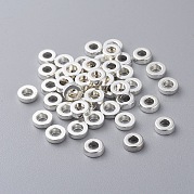 Сплавочные овальные бусины тибетского стиля  TIBEB-P002-07S-NR