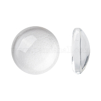 Прозрачные стеклянные кабошоны&nbsp;X-GGLA-R026-10mm