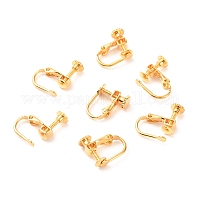304 Stainless Steel Screw Clip Earring Converter, Spiral Ear Clip, for  Non-Pierced Ears, with Loop, Stainless Steel Color, 15x14~18x5mm, Hole:  1.8mm