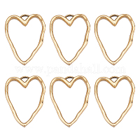 Wholesale Unicraftale 6Pcs 6 Style 316 Surgical Stainless Steel Charms 