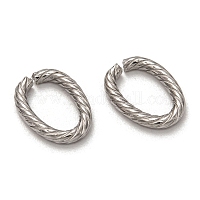 CHGCRAFT 150Pcs 15x2mm Stainless Steel Open Jump Rings Open Jump