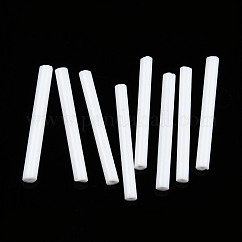 1500 pezzo di perle rotonde in vetro, bianco, 25~26.5x2.5mm, Foro: 1 mm