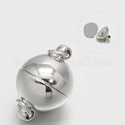 Wholesale 304 Stainless Steel Magnetic Clasps with Loops 