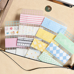 45 tablero de muestra de cinta plástica de 3 colores&nbsp;DIY-CP0013-97