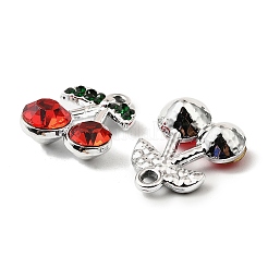 Подвески со стразами из сплава с ультрафиолетовым покрытием&nbsp;FIND-A054-05B-S