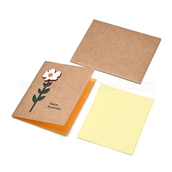 Geburtstagskarte aus Kraftpapier&nbsp;TH-K001-01