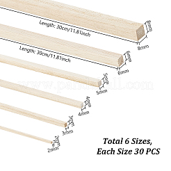 180 Stück&nbsp;WOOD-GA0002-15