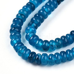 Gefärbt natürlichen weißen Jade Perlen Stränge&nbsp;G-T139-57A-04