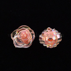 Прозрачные акриловые бусины TACR-T024-06B