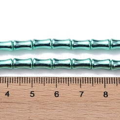 Стеклянные бусины с гальваническим покрытием &nbsp;EGLA-Q128-13J