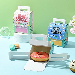 20 шт. 2-х цветные картонные коробки для хранения конфет из крафт-бумаги&nbsp;AJEW-CJ0001-59