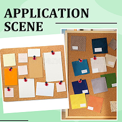 30 шт. пластиковые кнопки для рисования божьих коровок&nbsp;AJEW-SC00067