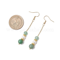 Оболочки жемчужные болтающийся серьги&nbsp;EJEW-JE06497-02