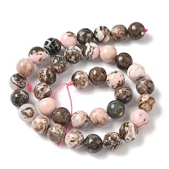 Натуральные бусины из родонита G-G271-B02-10mm