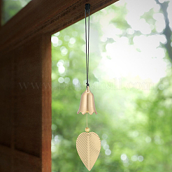 Латунные подвески-колокольчики&nbsp;HJEW-WH20816-010G-C