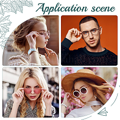 24 комплект 3-х стильных силиконовых носоупоров для очков FIND-GF0004-33