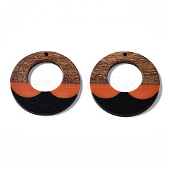 Подвески из смолы и ореха RESI-S389-063