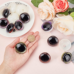 10 набор 5-х цветных пластиковых глаз&nbsp;KY-OC0001-27B